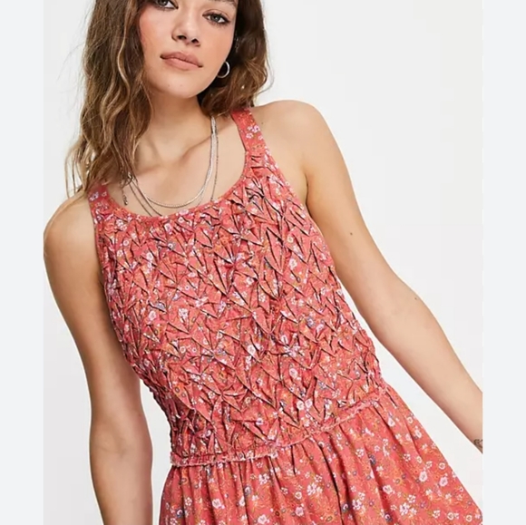 Free People Petunia Mini Fit-&-Flare Dress. - Picture 13 of 16